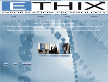 Tablet Screenshot of ethix-technology.com